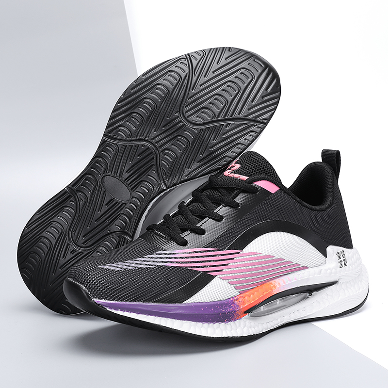 Lightweight Road Running Shoes - รองเท้าวิ่งผู้ชาย รองเท้าผ้าใบคู่รัก รองเท้าสำหรับกิจกรรมกลางแจ้ง รองเท้ากันกระแทก กันลื่น รองเท้าหรูหรา
