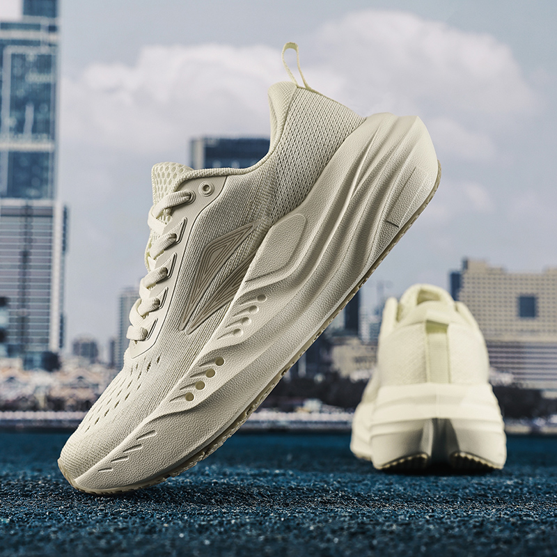 Lightweight Road Running Shoes - รองเท้าวิ่งผู้ชาย รองเท้าผ้าใบ รองเท้าเทรนเนอร์ รองเท้ากันกระแทก ระบายอากาศได้ดี รองเท้าหรูหรา