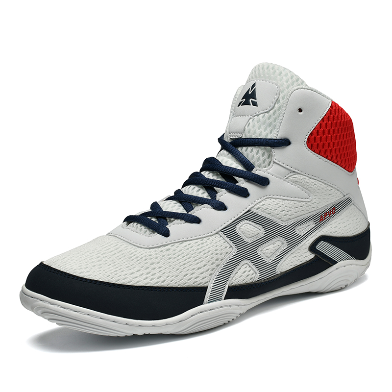 Shock Absorbing Gym Trainers - รองเท้าฝึกซ้อมน้ำหนักเบาสำหรับผู้ชายและผู้หญิง, รองเท้ากีฬาในร่มกันกระแทกและกันลื่นสำหรับการฝึกซ้อมยิมและศิลปะการต่อสู้