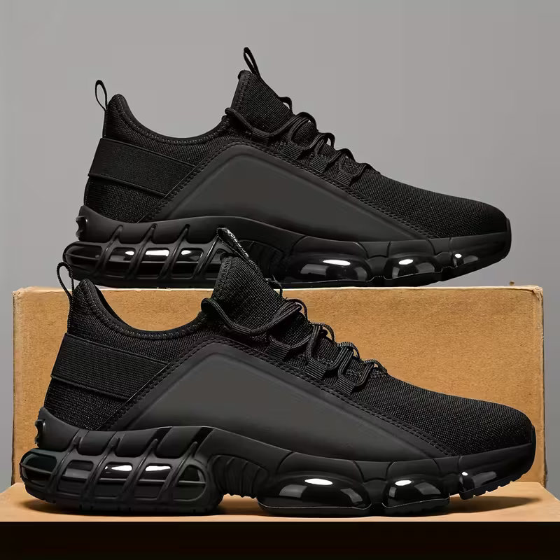 Lightweight Road Running Shoes - รองเท้าผ้าใบ, รองเท้าวิ่งแฟชั่นสำหรับผู้ชาย, รองเท้าตาข่าย, รองเท้าลำลอง, รองเท้ากีฬากลางแจ้ง, ระบายอากาศได้ดี,