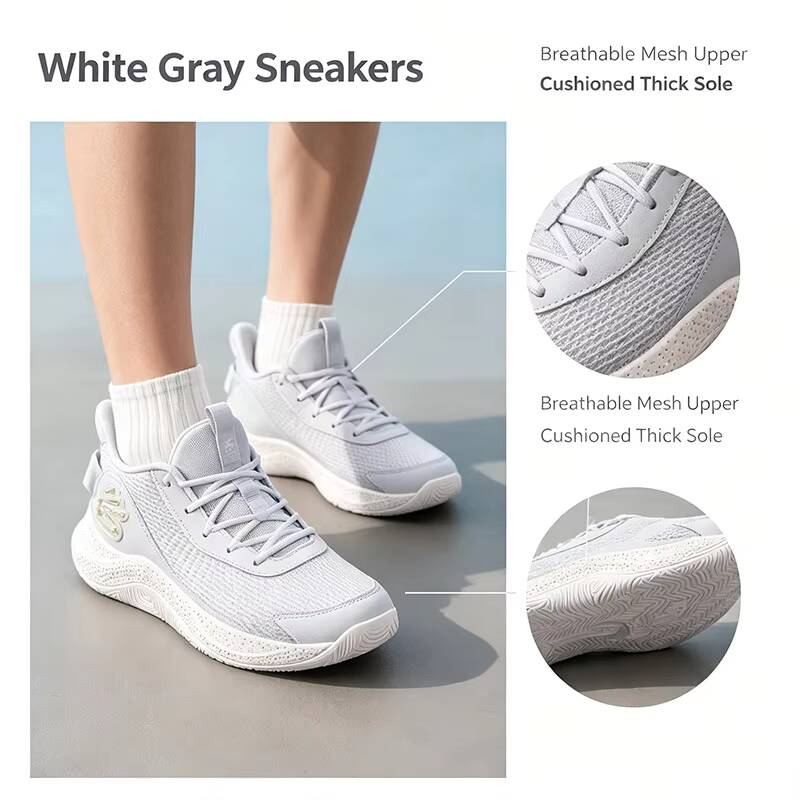 Air Cushion Jogger Shoes Men - รองเท้าวิ่งแบบ Low-Top รุ่นใหม่ของ Under Armour สำหรับผู้ชาย