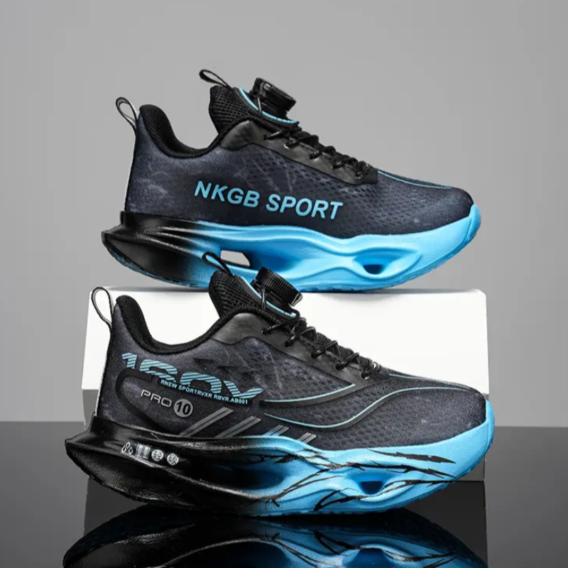 Carbon Plate Marathon Racing Shoes - รองเท้ากีฬาสำหรับเด็ก รองเท้าวิ่งพื้นคาร์บอน รองเท้าผ้าใบสำหรับผู้ชาย รองเท้าวิ่งมาราธอน รองเท้ากันกระแทกสำหรับการฝึกซ้อมกีฬา สำหรับเด็กผู้หญิง