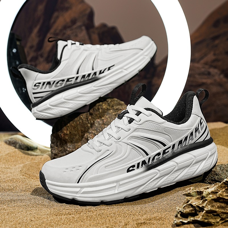 Anti Slip Trail Running Sneakers - รองเท้าวิ่งเทรล รองเท้ากีฬาน้ำหนักเบา กันลื่น ระบายอากาศได้ดี ทนทาน เหมาะสำหรับเดินป่า