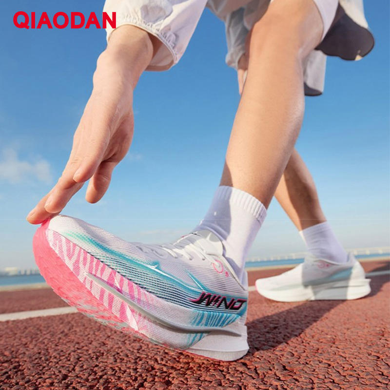 QIAODAN 4 รองเท้าวิ่งมาราธอนระ - Carbon Plate Marathon Racing Shoes บทวิจารณ์และราคา