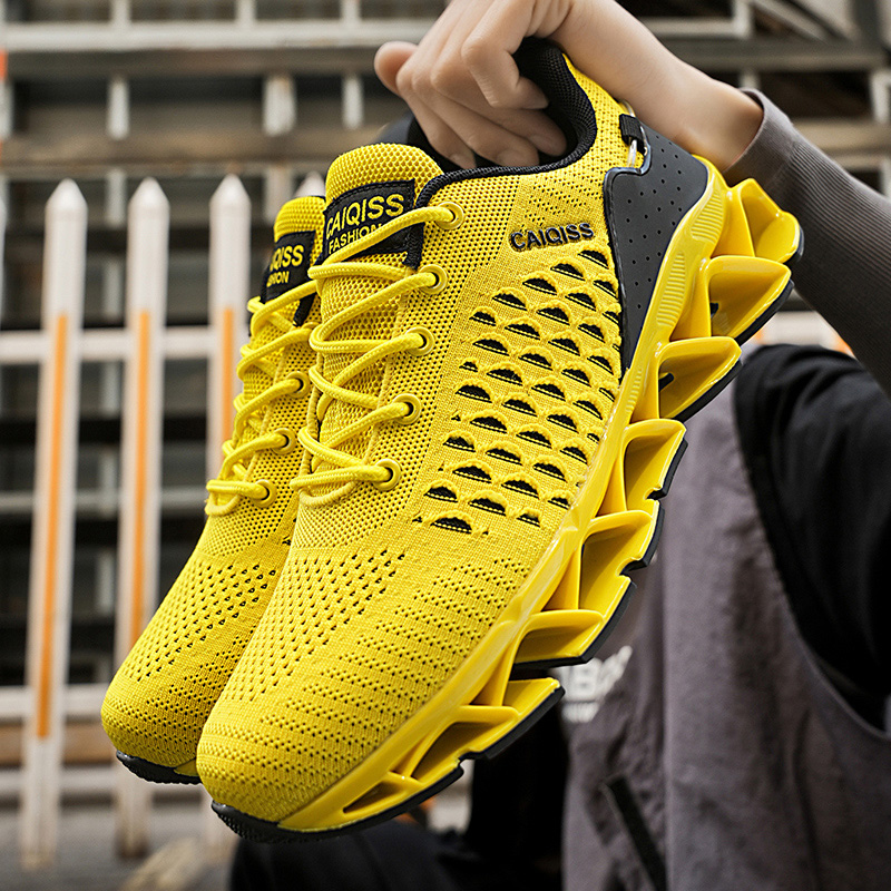 รองเท้าผ้าใบลำลองบุรุษ รองเท้า - Shock Absorbing Gym Trainers บทวิจารณ์และราคา