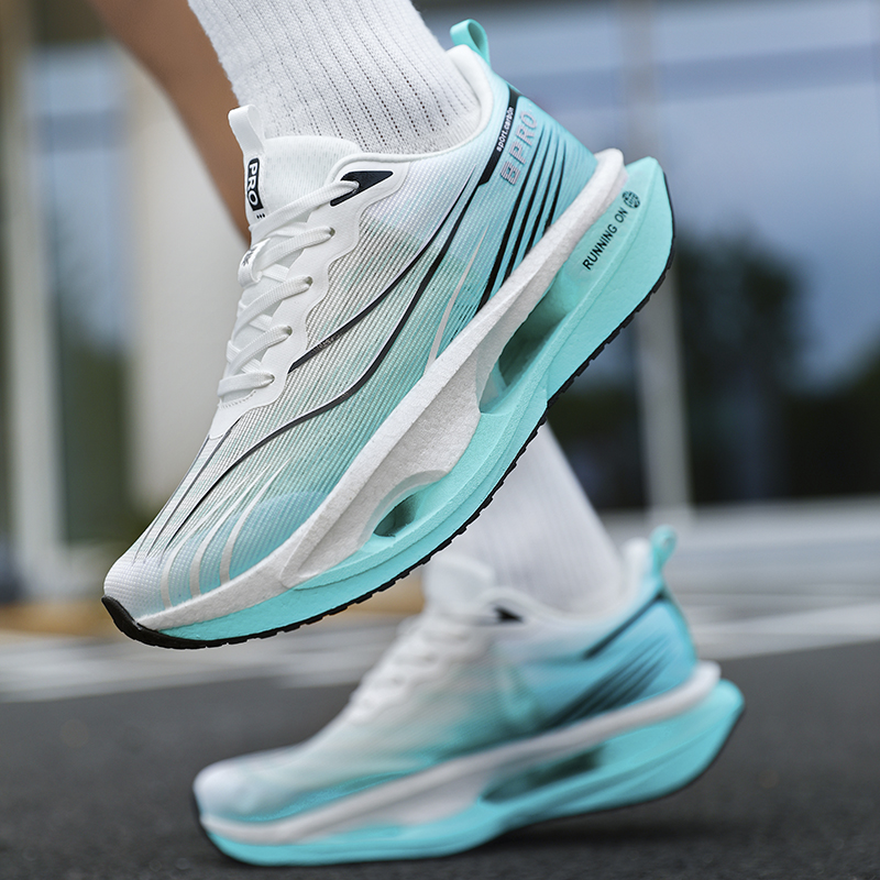 รองเท้ากีฬาผู้ชาย รองเท้าวิ่งแ - Carbon Plate Marathon Racing Shoes บทวิจารณ์และราคา