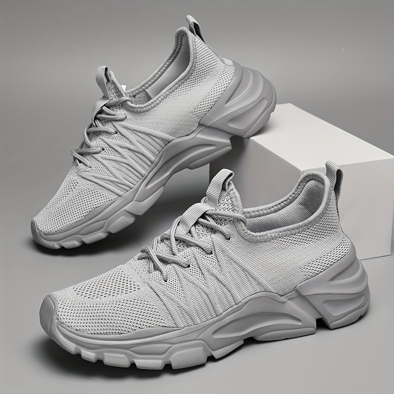 รองเท้าแฟชั่นผู้ชาย รองเท้ากีฬ - Shock Absorbing Gym Trainers บทวิจารณ์และราคา