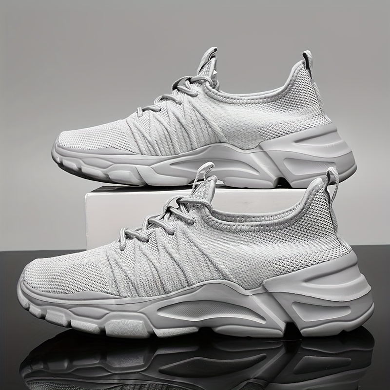 รองเท้าแฟชั่นผู้ชาย รองเท้ากีฬ - Shock Absorbing Gym Trainers บทวิจารณ์และราคา