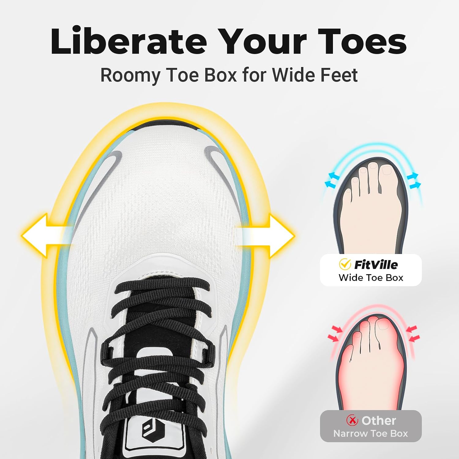 รองเท้าวิ่งและเดินสำหรับผู้ชาย - Lightweight Road Running Shoes บทวิจารณ์และราคา