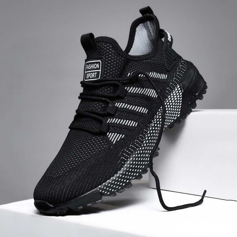 รองเท้าวิ่งสำหรับผู้ชาย รองเท้ - Shock Absorbing Gym Trainers บทวิจารณ์และราคา