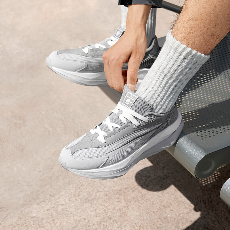 361 องศารองเท้าลำลองสำหรับบุรุ - Air Cushion Jogger Shoes Men บทวิจารณ์และราคา