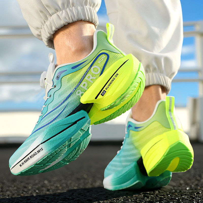 ผู้ชายกีฬารองเท้าปาล์มเต็มรูปแ - Carbon Plate Marathon Racing Shoes บทวิจารณ์และราคา