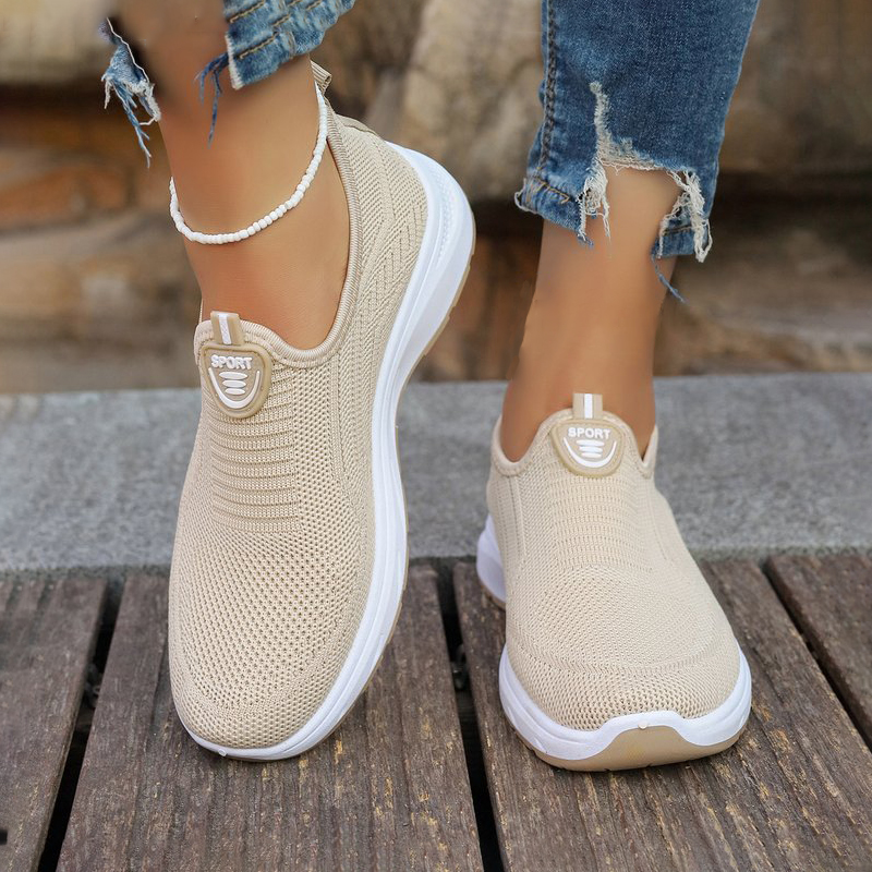 รองเท้าผ้าใบลำลองแบบสวมสำหรับผ - Breathable Mesh Athletic Shoes บทวิจารณ์และราคา