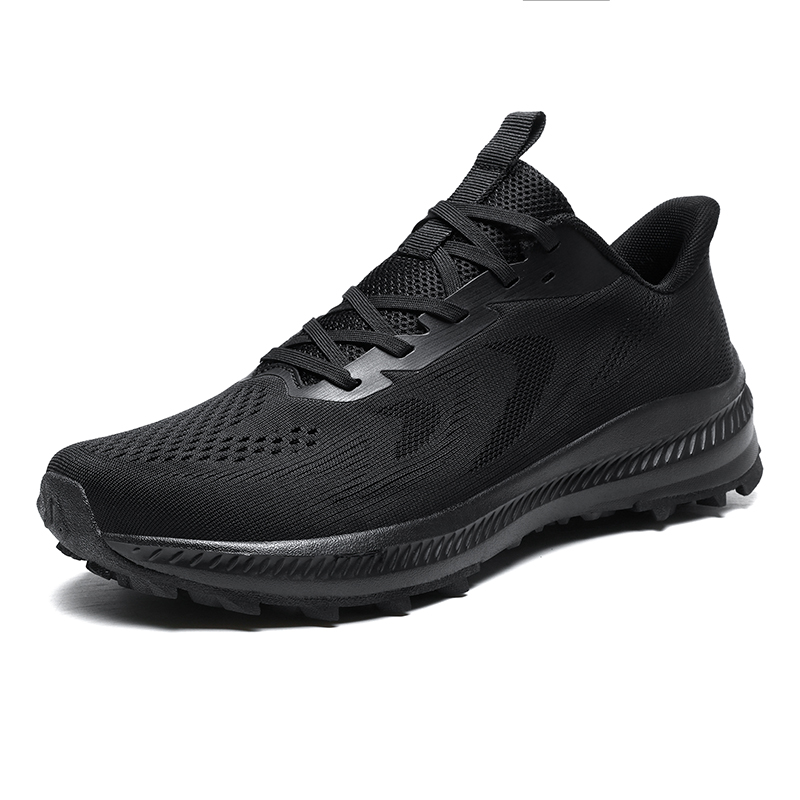 รองเท้าผ้าใบผู้ชายแบบตาข่ายระบ - Shock Absorbing Gym Trainers บทวิจารณ์และราคา