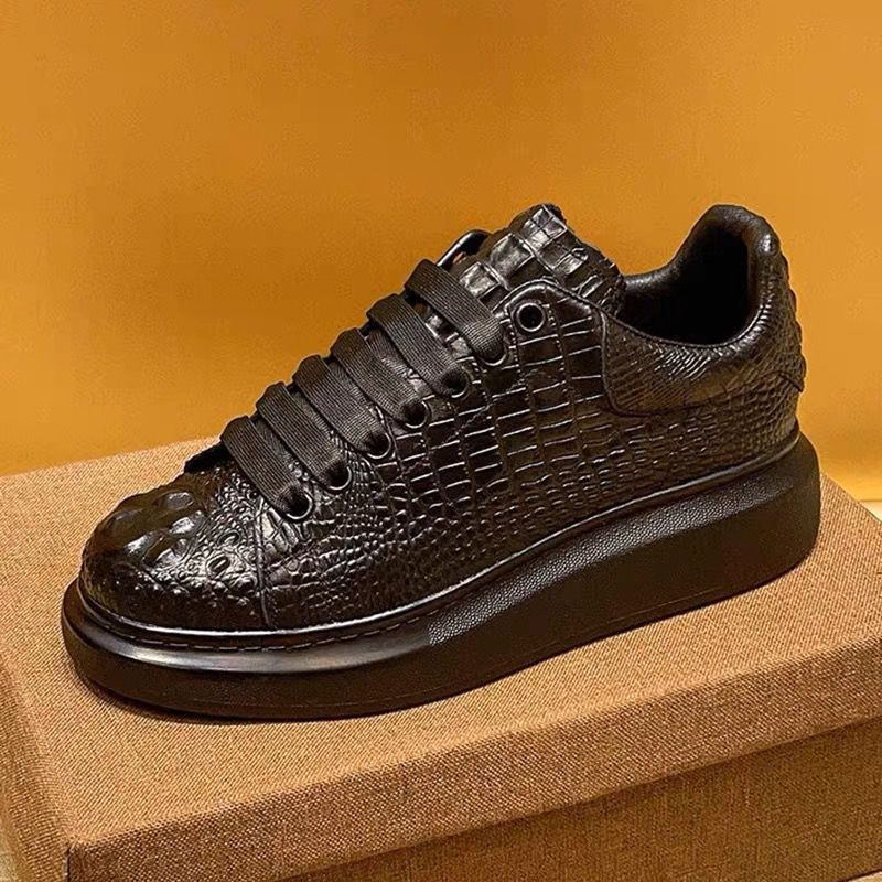 รองเท้าผ้าใบผู้ชายลายจระเข้สีด - Breathable Mesh Athletic Shoes บทวิจารณ์และราคา