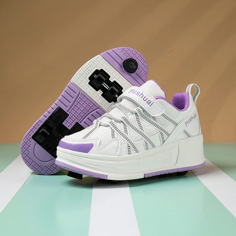 รองเท้าสเก็ตแฟชั่นสำหรับเด็กชา - Running Shoes บทวิจารณ์และราคา