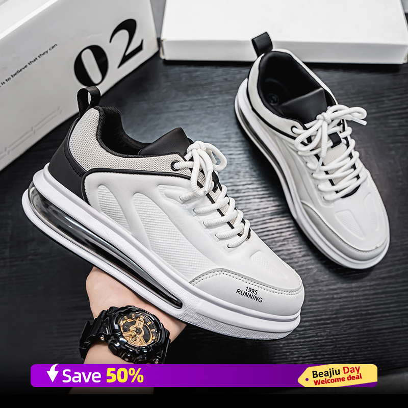 Air Cushion Men กีฬารองเท้าวิ่ - Waterproof Goretex Running Shoes บทวิจารณ์และราคา