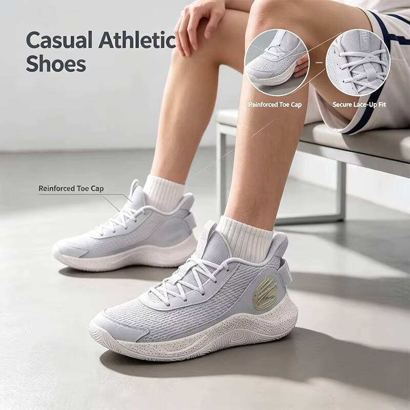 รองเท้าวิ่งแบบ Low-Top รุ่นใหม - Air Cushion Jogger Shoes Men บทวิจารณ์และราคา