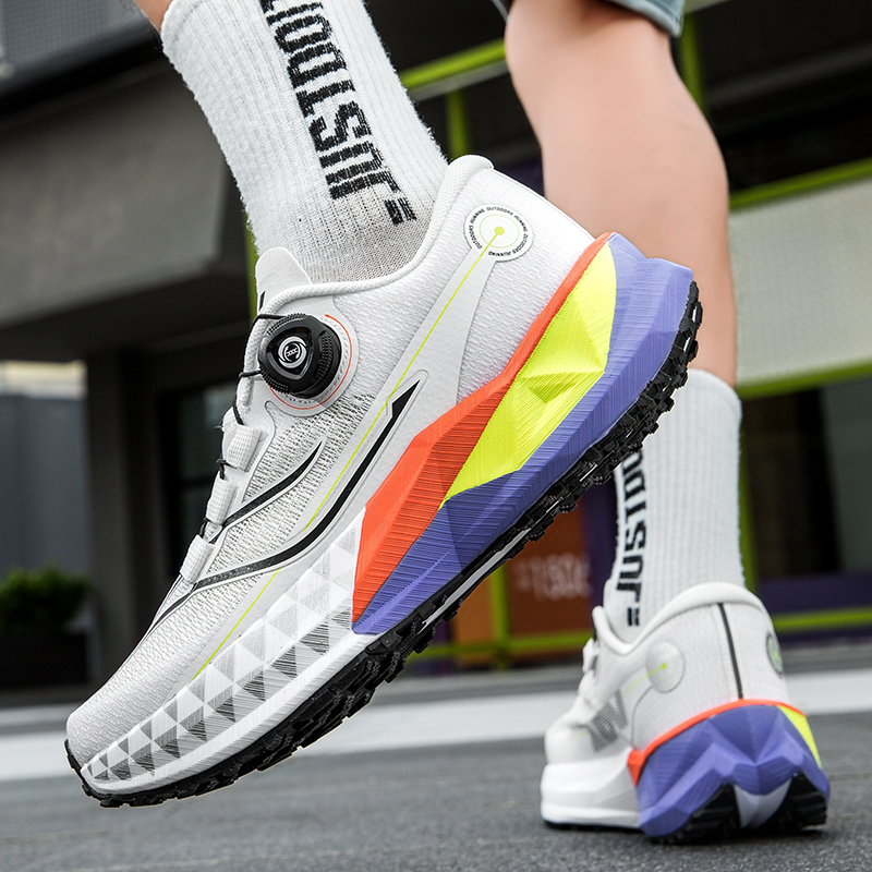 ผู้ชายผู้หญิงรองเท้าวิ่งรองเท้ - Anti Slip Trail Running Sneakers บทวิจารณ์และราคา