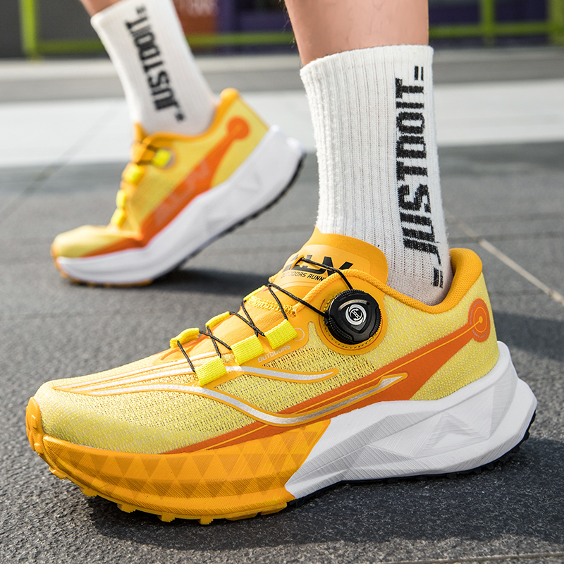 ผู้ชายผู้หญิงรองเท้าวิ่งรองเท้ - Anti Slip Trail Running Sneakers บทวิจารณ์และราคา