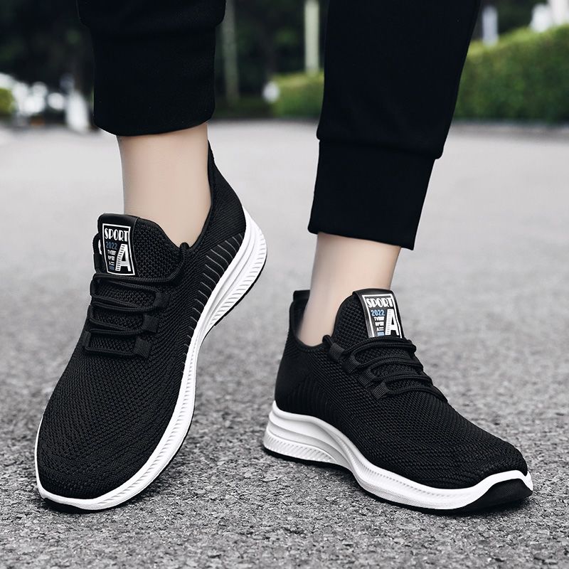 รองเท้ากีฬาผู้ชายระบายอากาศดี  - Breathable Mesh Athletic Shoes บทวิจารณ์และราคา