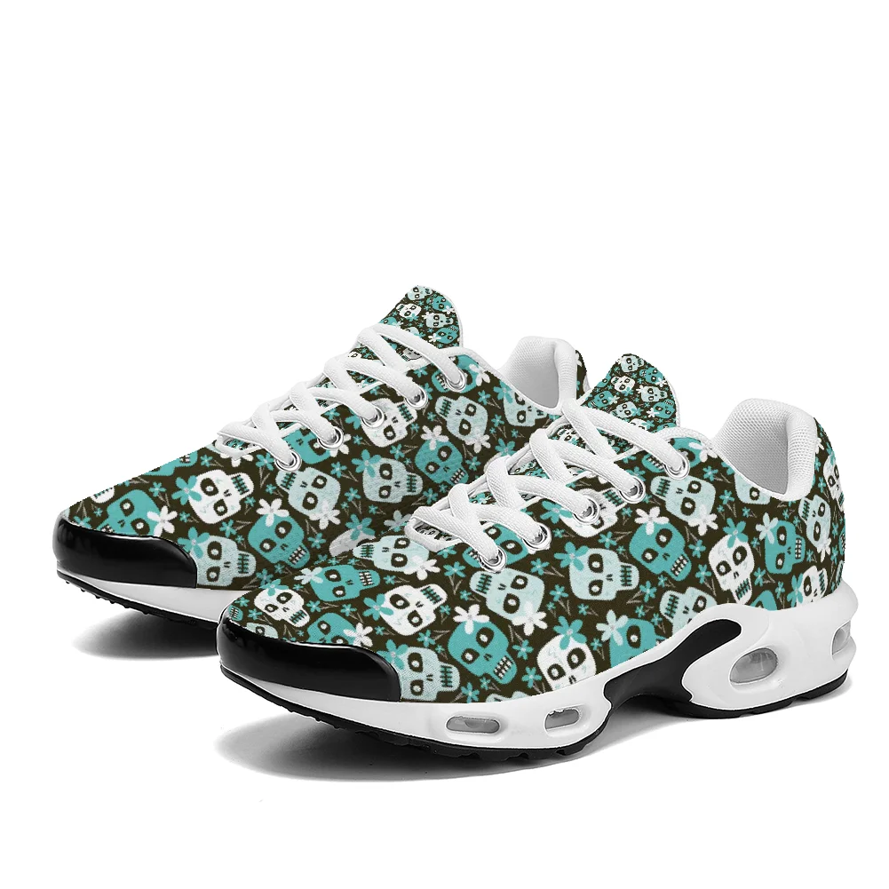 รองเท้าผ้าใบลายหัวกะโหลกสีเขีย - Breathable Mesh Athletic Shoes บทวิจารณ์และราคา