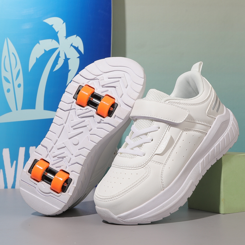 รองเท้าสเก็ตเด็กแบบมีล้อ 4 ล้อ - Running Shoes บทวิจารณ์และราคา