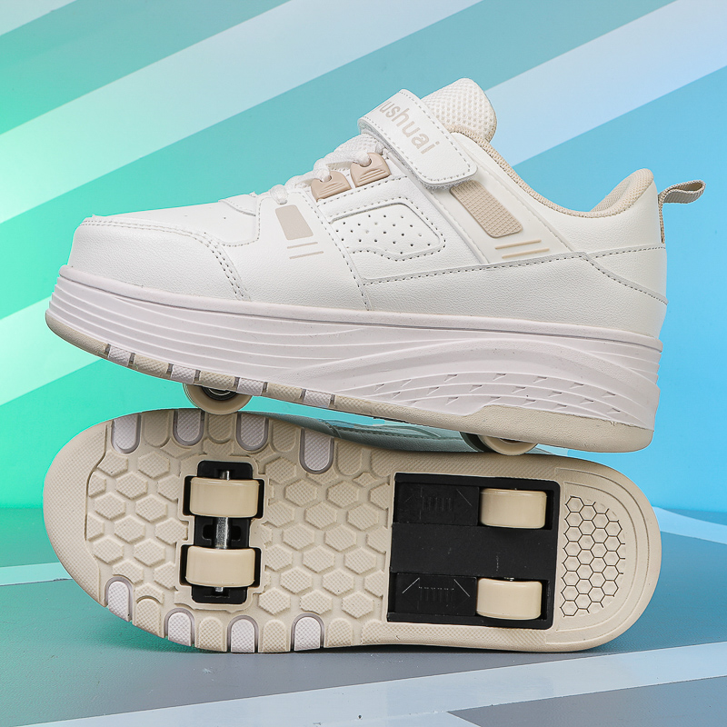 โรลเลอร์สเก็ตสี่ล้อสำหรับเด็กผ - Running Shoes บทวิจารณ์และราคา